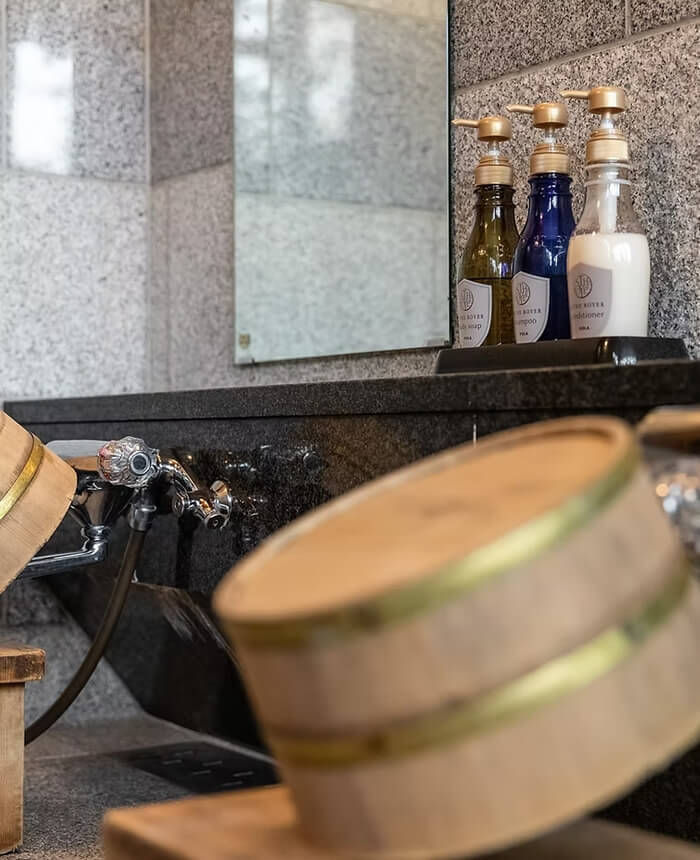 優雅で贅沢な隠れ貸切風呂