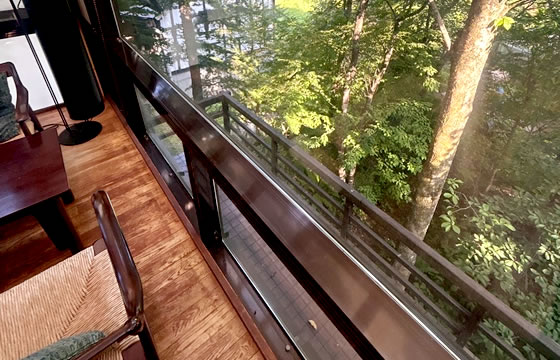 落ち着いた空間で味わう贅沢